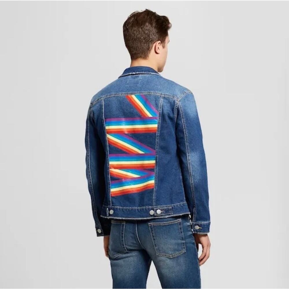 Target | Pride Unisex Oversized Denim Jacket | Size XS